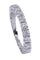 Bague 53 DEMI-ALLIANCE DIAMANTS 58 Facettes 072161