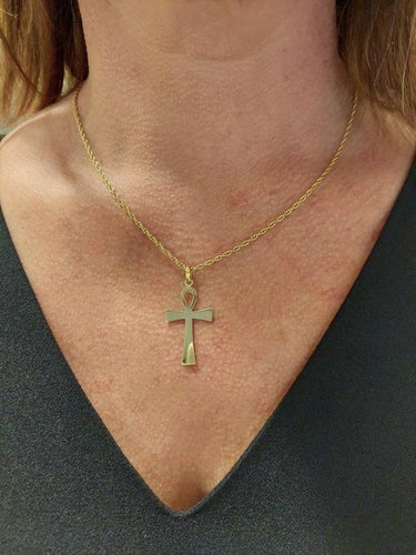 Pendentif CROIX ÂNKH 58 Facettes 073321