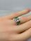 Bague 52 Bague Art Déco Platine, Diamant 1,55cts et Emeraudes 58 Facettes