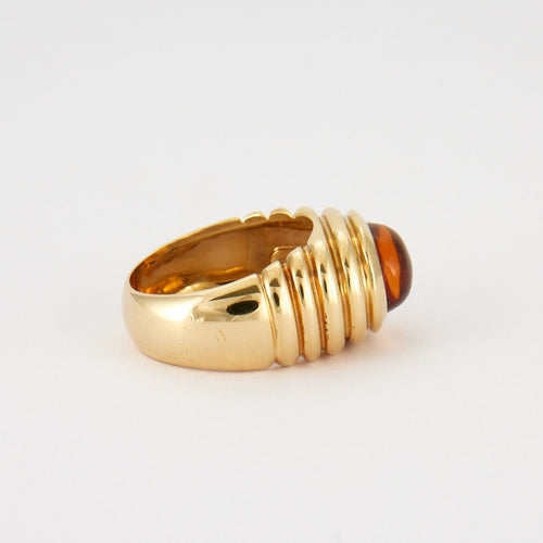 Bague 60 Bague à godrons Citrine 58 Facettes 8475