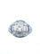 Bague Bague Art-Deco, diamants et saphirs calibrés 58 Facettes