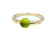 Bague 57 POMELLATO - Bague M'ama Non M'ama Péridot 58 Facettes