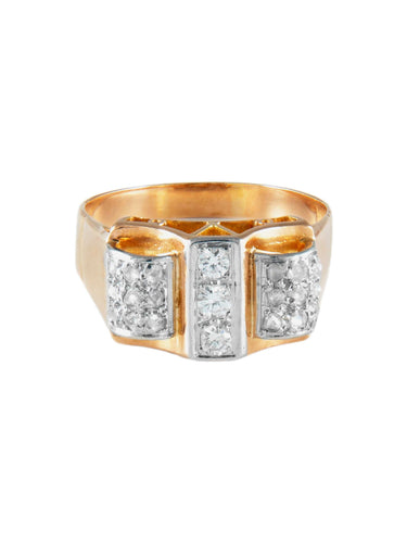 Bague Bague Tank Diamants 58 Facettes