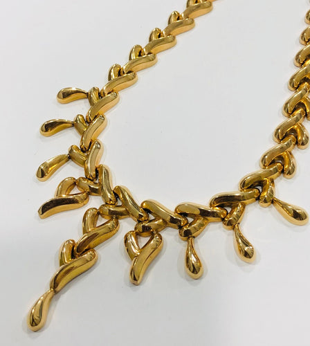 Collier COLLIER TANK EN OR JAUNE 58 Facettes