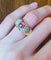 Bague 46 Bague Rubis Diamants 58 Facettes
