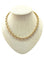 Collier Collier Mailles Ovales Fuselées or jaune 58 Facettes RA-180/1