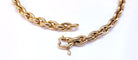 Collier Collier Mailles Ovales Fuselées or jaune 58 Facettes RA-180/1