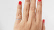 Bague 50 MAUBOUSSIN - bague Lovissime en or blanc et diamants 58 Facettes 31950