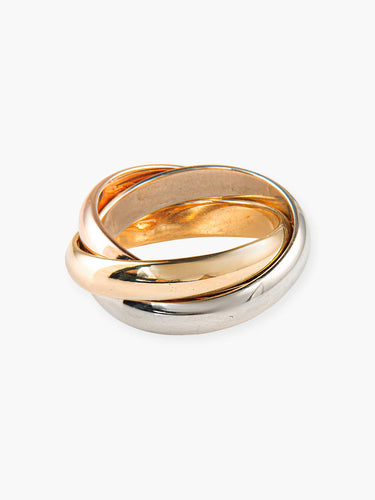 Bague 52 Bague Cartier modèle Trinity 58 Facettes