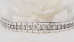 Bracelet 17cm Bracelet rivière ancien en or blanc et diamants 58 Facettes 32319