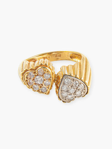 Bague Bague Toi & Moi Diamants 58 Facettes