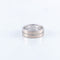 Bague 57 Bague Dinh Van Seventies moyen modèle en Or blanc 58 Facettes
