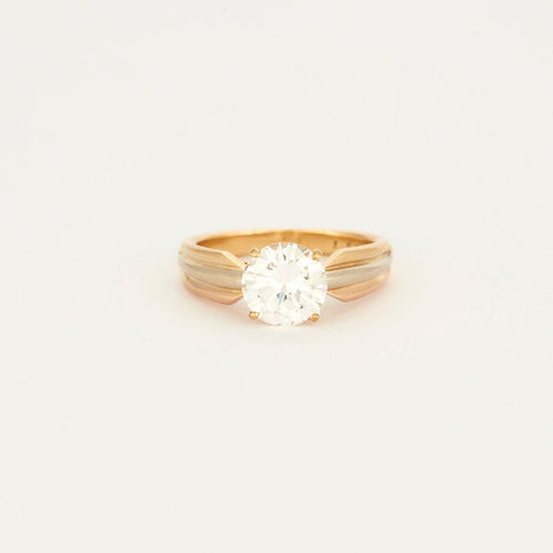Bague 53 CARTIER - Trinity - Solitaire diamant 1,80 D-VS2 58 Facettes