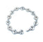Bracelet Cartier. Collection Himalia, bracelet or blanc 18K et diamants 58 Facettes