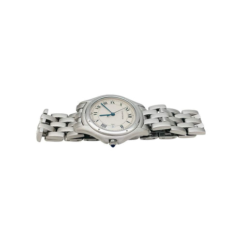 Montre Montre Cartier "Panthère Cougar" en acier. 58 Facettes 30674
