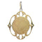 Pendentif Médaille Art Déco diamants Marie et l'enfant Jésus 58 Facettes 23191-0419