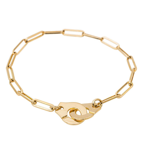 Bracelet Dinh Van Bracelet Menottes or jaune 58 Facettes 2487272CN