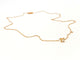 Collier Collier Or rose Diamant 58 Facettes 578739RV