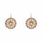 Boucles d'oreilles Dormeuses or rose perles anciennes 58 Facettes 21-013B