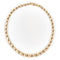 Collier Collier Maille haricot Or jaune 58 Facettes 1654341CN