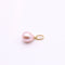 Pendentif Pendentif Perle rose goutte sur or jaune 58 Facettes