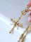 Pendentif Croix de Savoie ancienne deux ors 58 Facettes