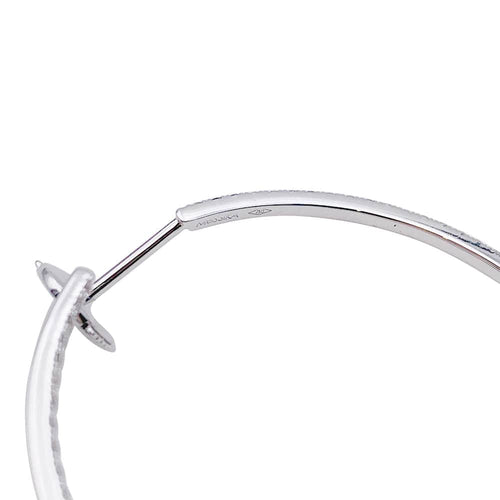 Boucles d'oreilles Boucles d'oreilles Messika, "Eden", or blanc, diamants. 58 Facettes 33017