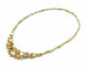 Collier GILBERT ALBERT. Collier or jaune, perles et diamants 58 Facettes