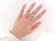 Bague 55 bague CHAUMET bee my love or blanc 18k diamant 1.1ct diamond 55 58 Facettes 250945