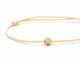 Bracelet Bracelet Cordon Or rose Diamant 58 Facettes 578881RV