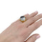 Bague 53 Bague Pomellato, Griffe, or jaune, diamants, aigue-marine. 58 Facettes 32471