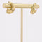 Boucles d'oreilles Boucles d'oreilles or jaune godronné 58 Facettes 15-200
