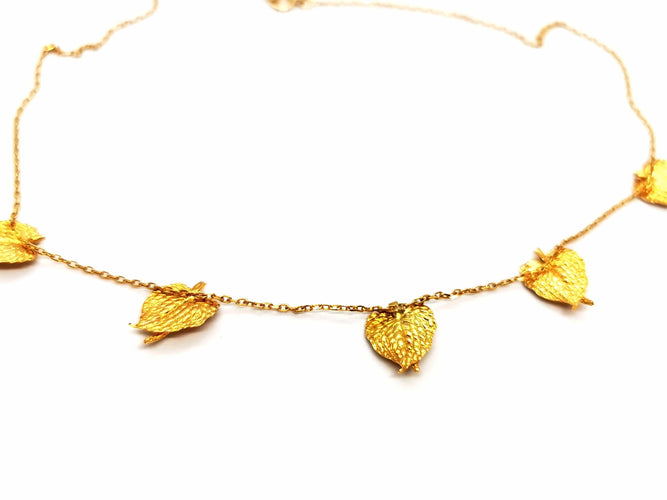 Collier Collier Fleur Or jaune 58 Facettes 1336531CN