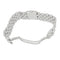 Montre Montre Chaumet, "Khésis", en acier, diamants. 58 Facettes 32040