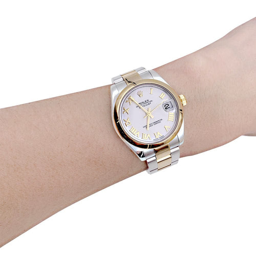 Montre Montre Rolex or et acier Oyster Date 58 Facettes 32636