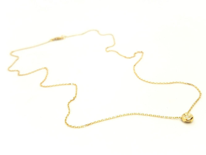 Collier Collier Or jaune Diamant 58 Facettes 579050RV