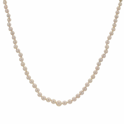 Collier Collier de perles de cultures en chute 58 Facettes 23-225B