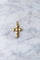 Pendentif Croix ancienne Or et Grenat de Perpignan 58 Facettes