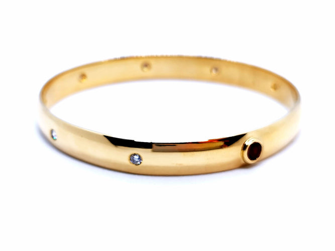 Bracelet Bracelet Jonc Or jaune Rubis 58 Facettes 997177CN