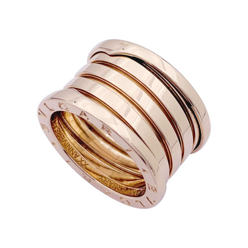 Bague 54 Bague Bulgari, "B.Zero1 XXth Anniversary", en or rose. 58 Facettes 33234