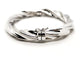 Bracelet Bracelet Jonc Or blanc 58 Facettes 1913076CN