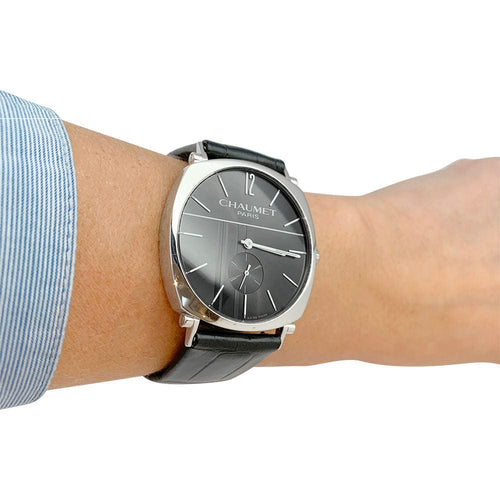 Montre Montre Chaumet, "Dandy", or blanc. 58 Facettes 30864