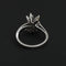 Bague Bague or gris et diamants "Bouquet Précieux" 58 Facettes 823