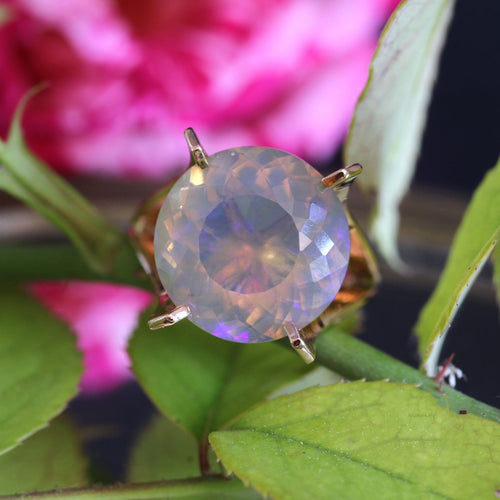 Bague 53 Bague de cocktail opale Purple Jelly 58 Facettes 23-256