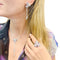 Collier Collier Cartier, "Caresses d'Orchidées", or blanc et pierres de couleurs. 58 Facettes 33022