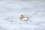 Bague Bague marguerite opale, diamants, or rose 58 Facettes