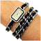 Montre Montre Chanel "Première Rock" acier et cuir. 58 Facettes 31651