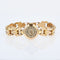 Montre Montre en or jaune vintage femme 58 Facettes 19-318