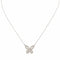 Collier Collier Or blanc Diamant 58 Facettes 2303523CN