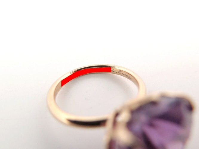 Bague 50 TIFFANY & CO - Bague "paloma piccasso" or jaune améthyste 58 Facettes 253577